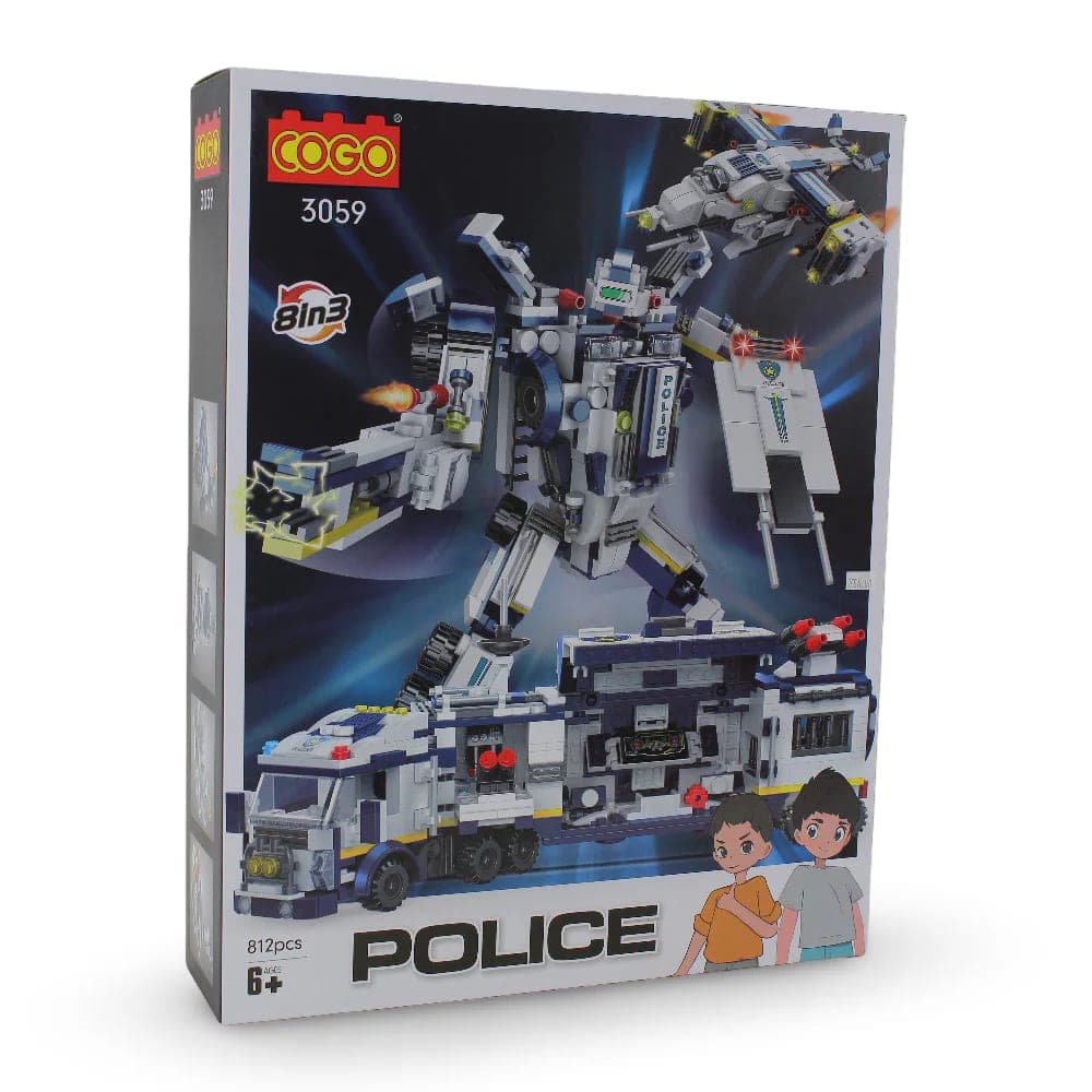 COGO Space Force Robot Building Set β view 1