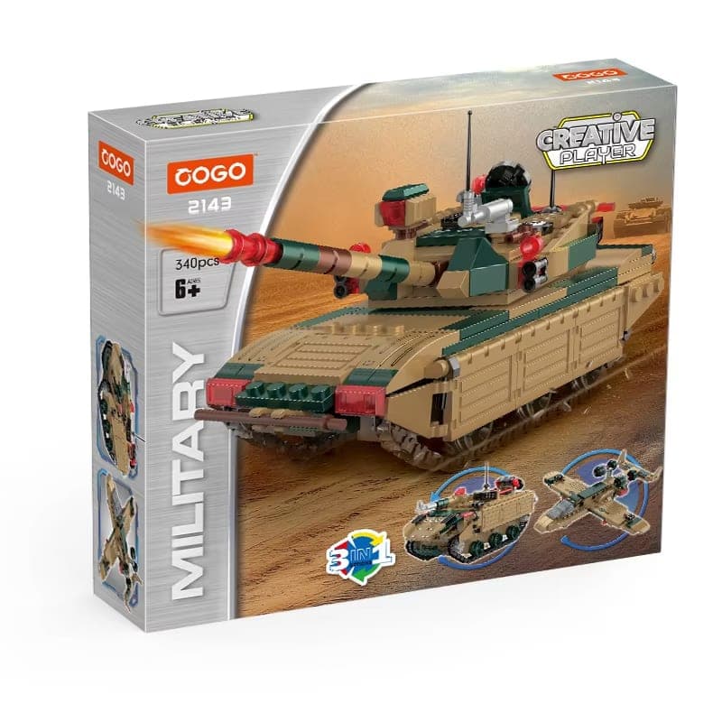 COGO Military Tank Building Set β view 1