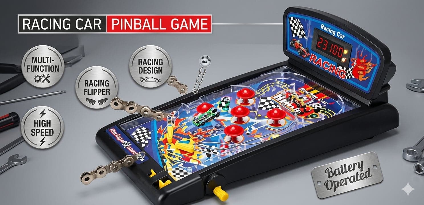 Racing Car Pinball Game β view 1