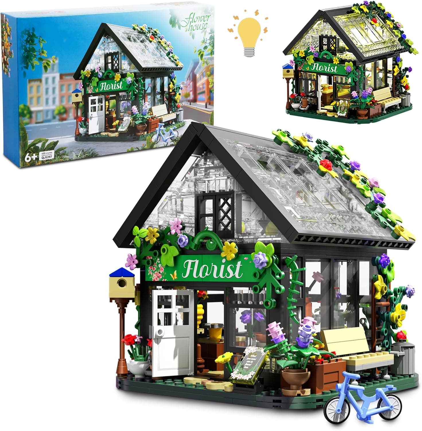 Flower House Building Block β view 1