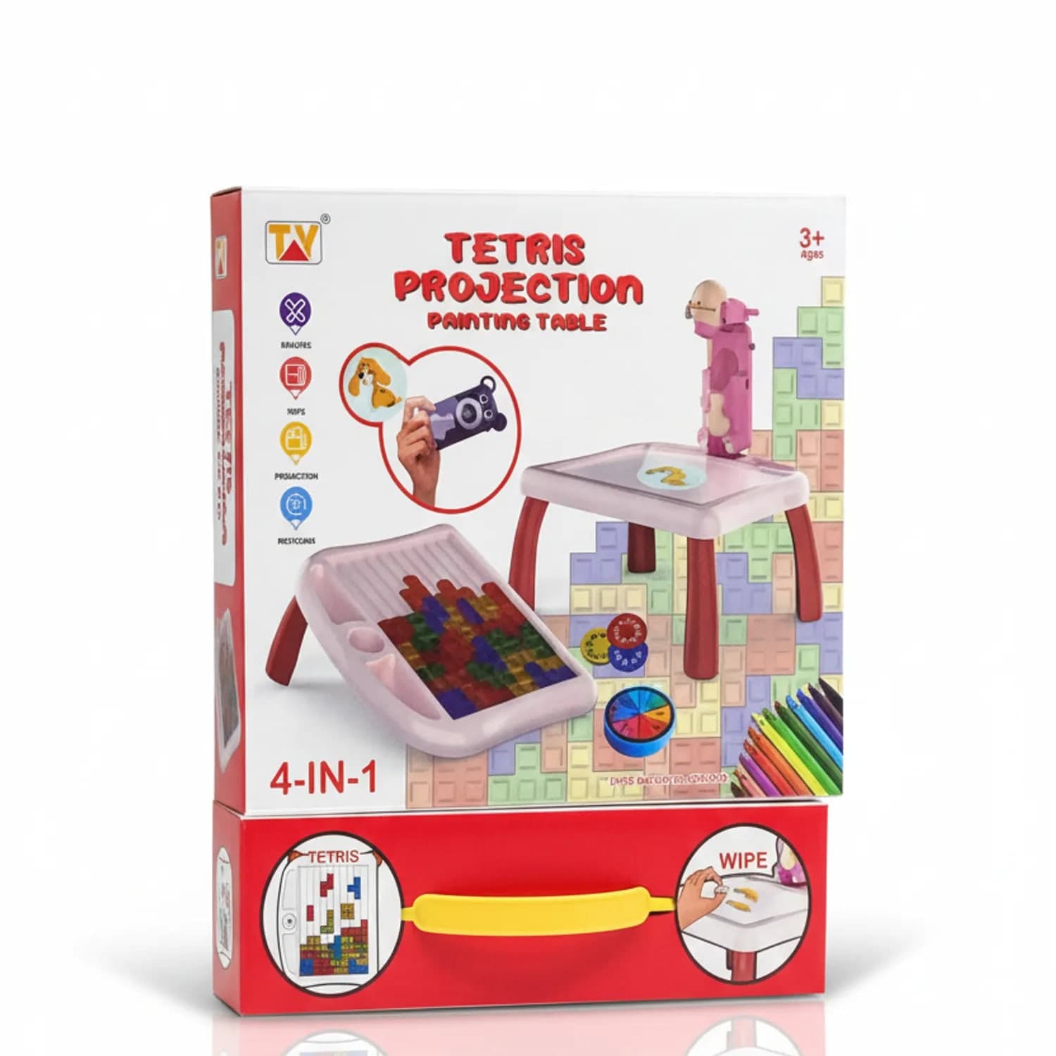 Tetris Projection Painting Table β view 1