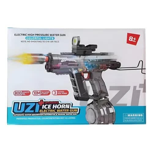 UZI Ice Horn Electric Water Gun β view 1