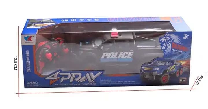 Police RC 6-Wheel Ford Pickup β view 1