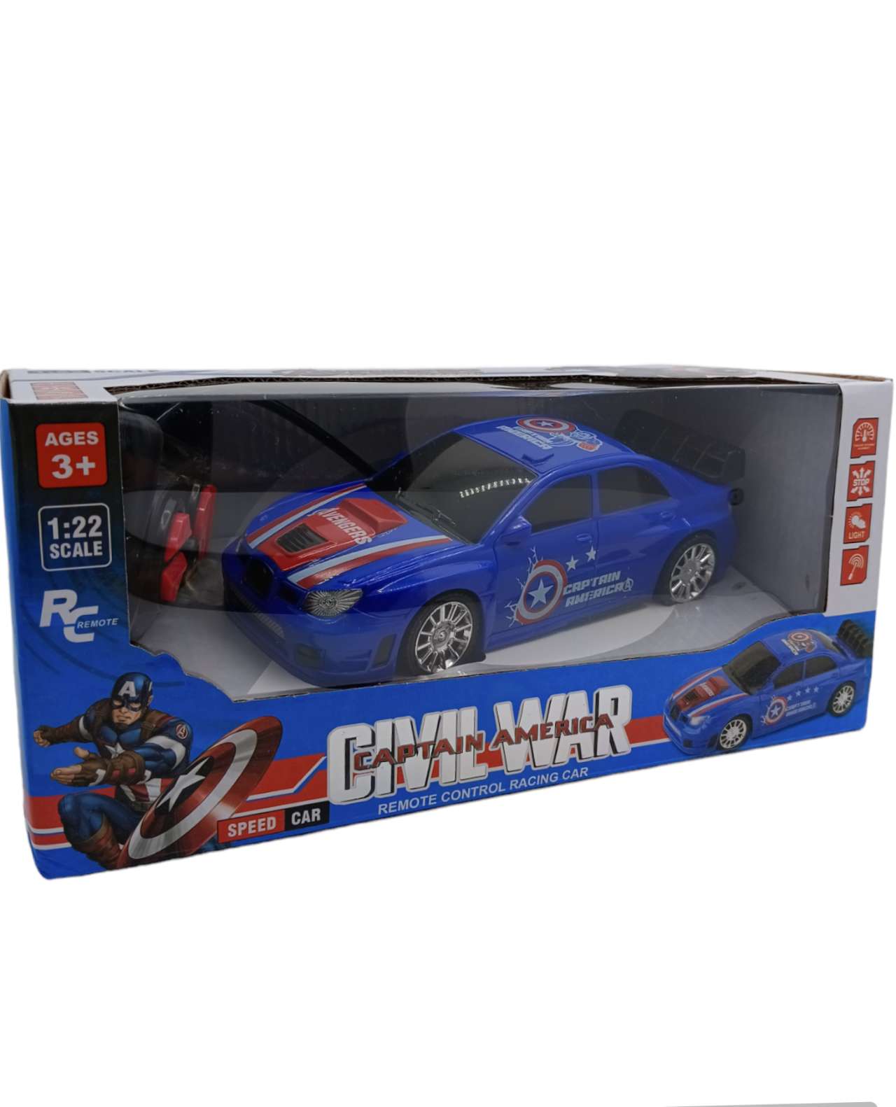Avengers Civil War RC Car β view 1