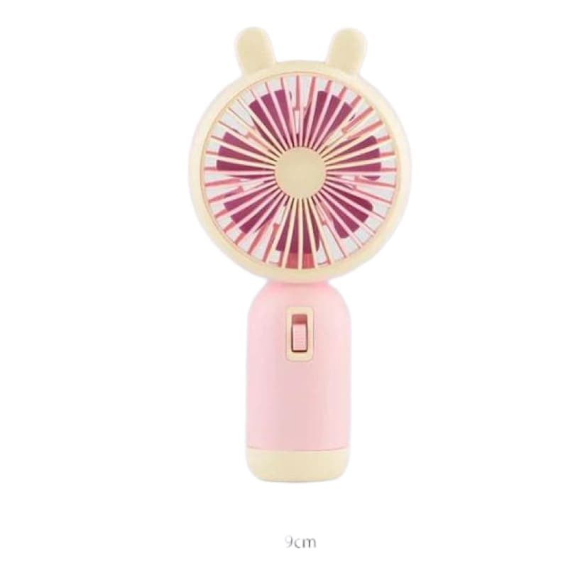 Cartoon Lamp Charging Fan