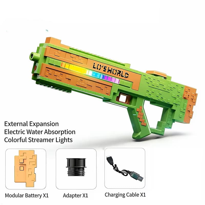 Minecraft Blaster Water Gun - view 1
