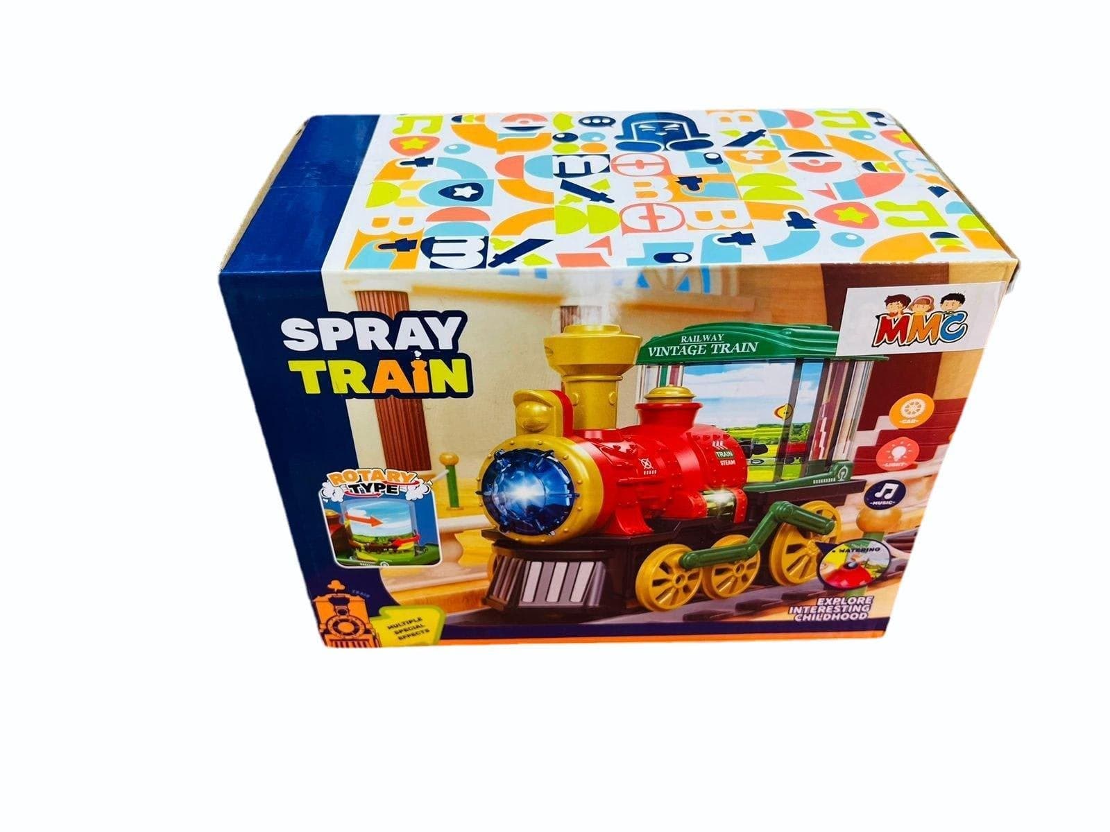 Spray Vintage Train
