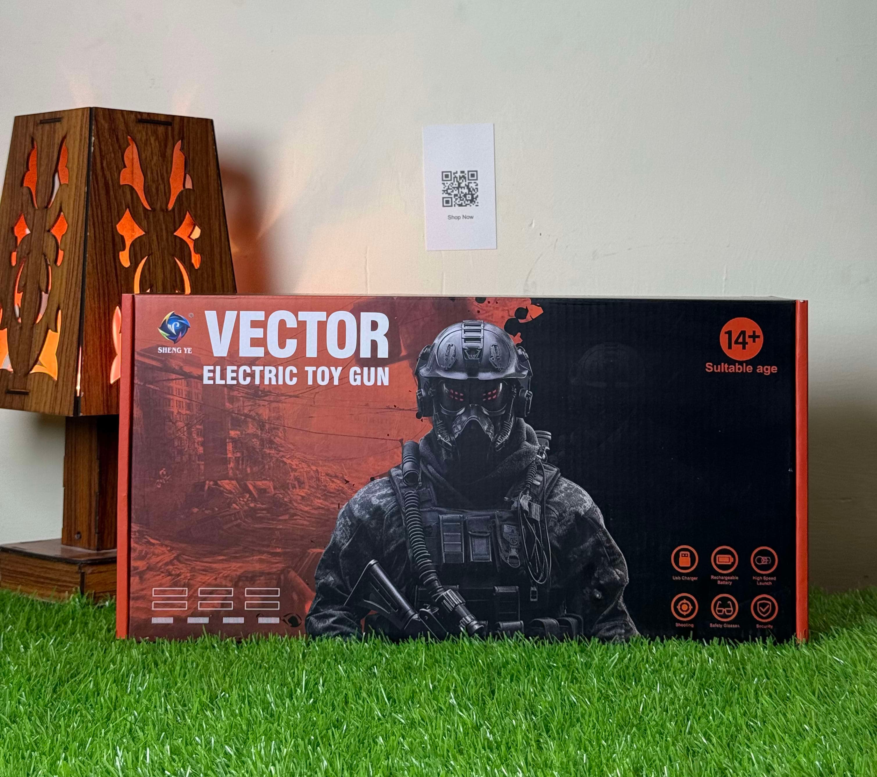 Vector Electric Toy Gun - view 1