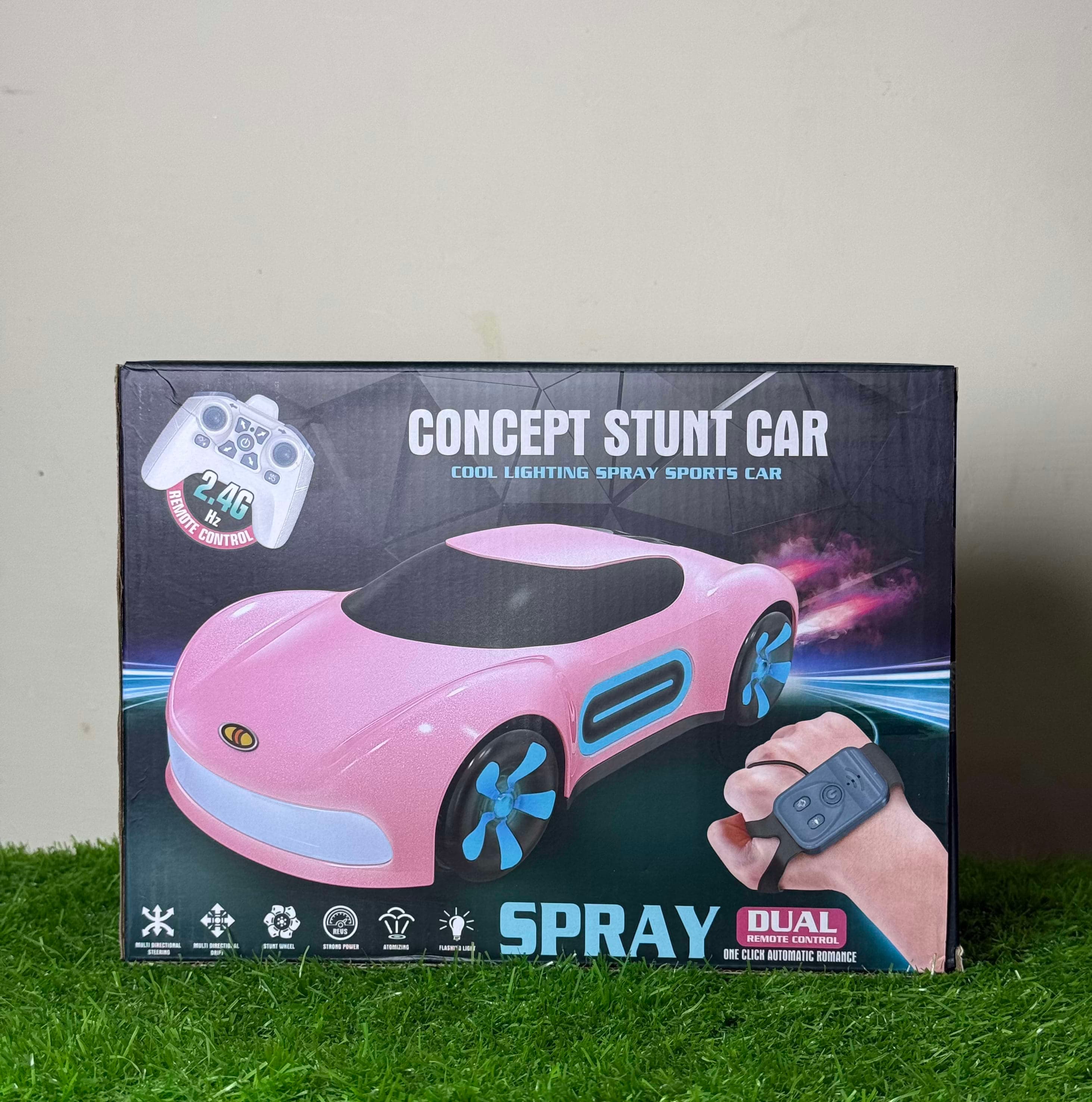 Concept Stunt Spray R/C Car