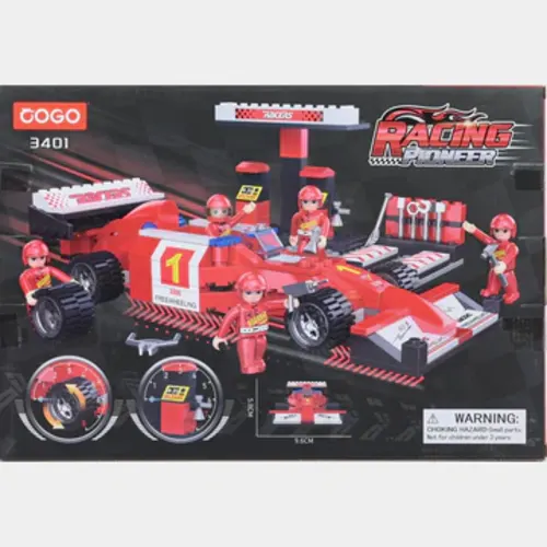 COGO Speedy Pit Stop Race Car Set - view 1