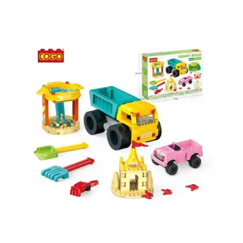 Funny Build Beach Play Truck Set - view 1
