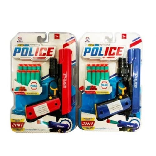 Police 2-in-1 Toy Set