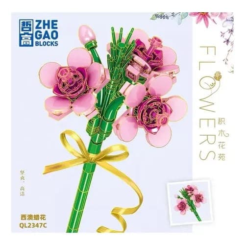 Flowers Building Block Set - view 1